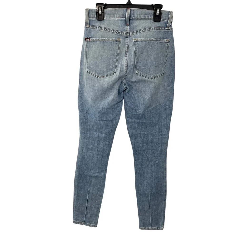 AO.LA by Alice Olivia Women's Jeans‎ Size 24 Rainbow Button Mid Rise Skinny Fit